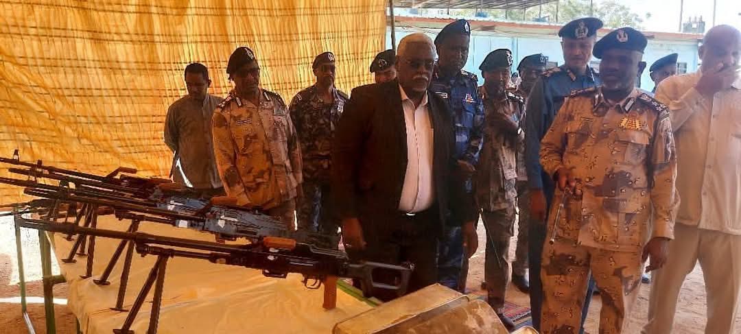 والي نهر النيل يقف على ضبطية كبرى لمكافحة التهريب بشمال غرب أبو حمد