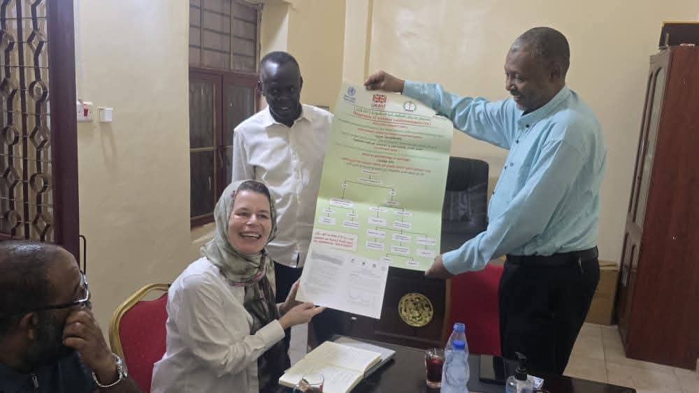 معهد القضارف الإقليمي للأمراض المتوطنة بجامعة القضارف يستقبل وفد أطباء بلا حدود الهولندية