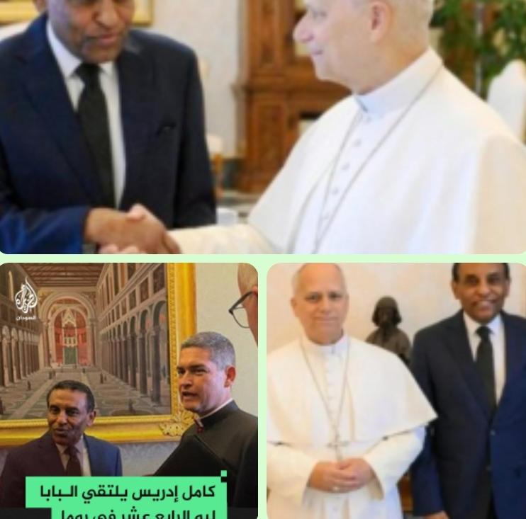 الدكتور/ أحمد التجاني محمد يكتب :* 
🌀 بطائرة حول نصارى وانني لدي طيبة الغراء وكم لي بها وكم ،، لماذا صرف رئيس الوزراء وجهه عن  بلاد مهبط الوحي وتوجه نحو الفاتيكان !!

(زيارة البابا في ميزان الشرع عند المتكلمين )
〰️〰️〰️〰️〰️〰️〰️〰️〰️