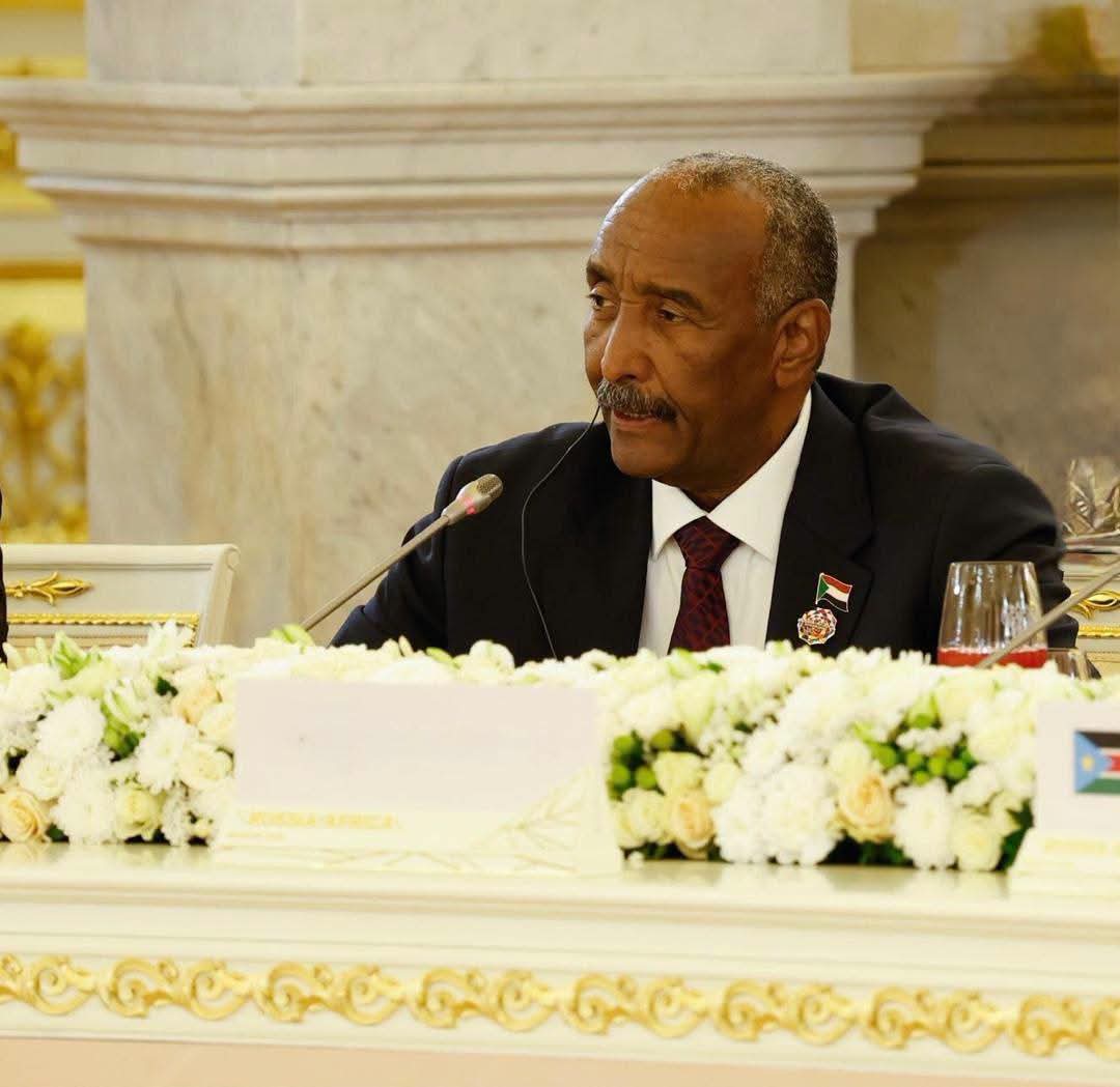 البرهان يخاطب القمة الروسية الأفريقية ويؤكد تطلع السودان لتطوير مستوى الشراكة مع روسيا